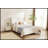 Upholstered Wingback Bed