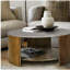 Table basse circulaire avec tablette-120666002-120666001-120665997