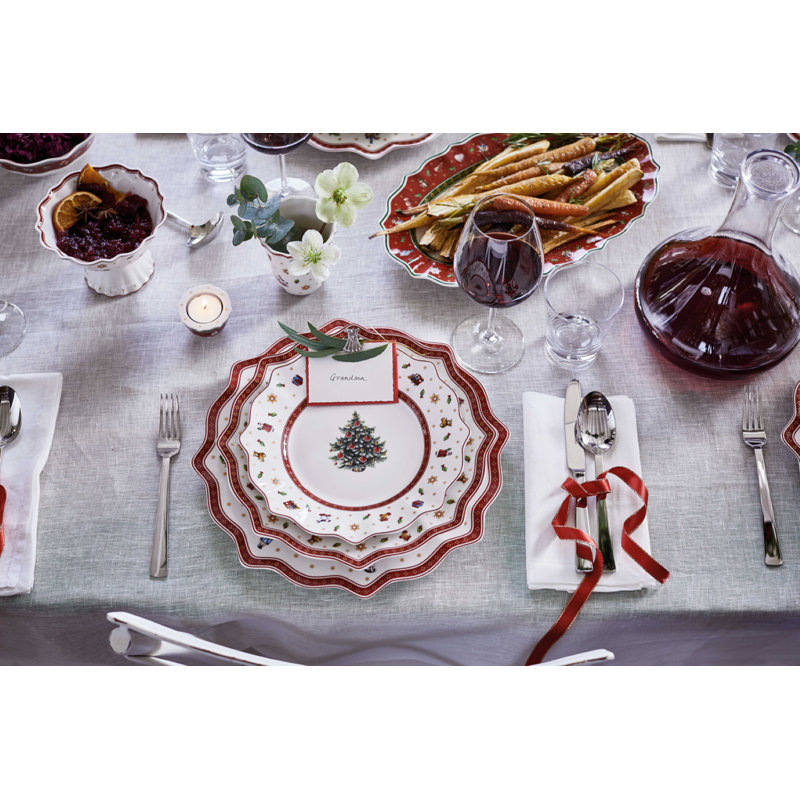 Villeroy & Boch Toy's Delight 19.5" x 12.25" Oval Platter, 19.5" W x 12.25" L x 1" H