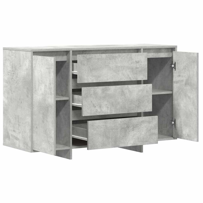 120cm Sideboard, Concrete Grey