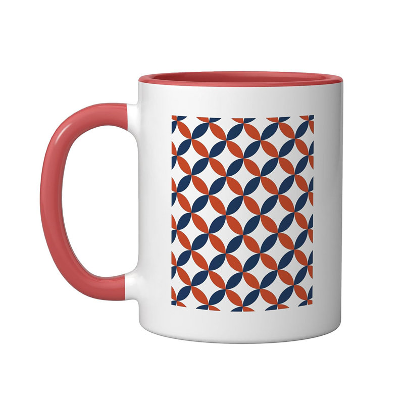 Ceramic Coffee Mug, Red