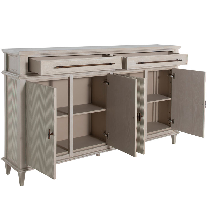 Isaac Long Cabinet - White
