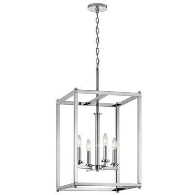 4 - Light Square / Rectangle Chandelier