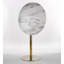 Table de bar 31,5 "pliable GOLDEN ET BLANC Tulip Bar Mid-Century pour 2 à 4 personnes
