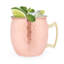 Tasses Moscow Mule 16 oz plaquées en cuivre martelé Moscow
