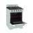 Classic Retro 24" 4 burner 2.9 cu. ft. Freestanding Gas Range with Convection Oven-48633071