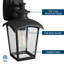 Lanterne murale d'extérieur H 15 po Sherer-1790177993
