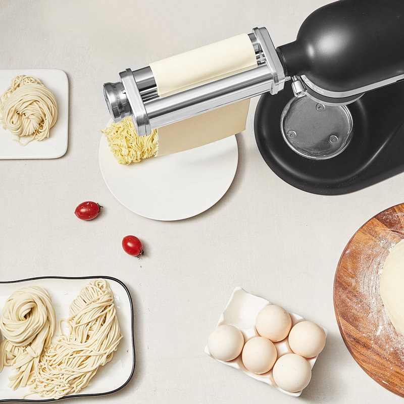 Stainless Steel Pasta Roller Attachment for KitchenAid Stand Mixer