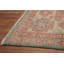Tapis bleu géométrique à teinture de légumes Kazak 8 x 10