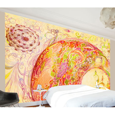 Oriental Theme 193cm x 250cm Wallpaper