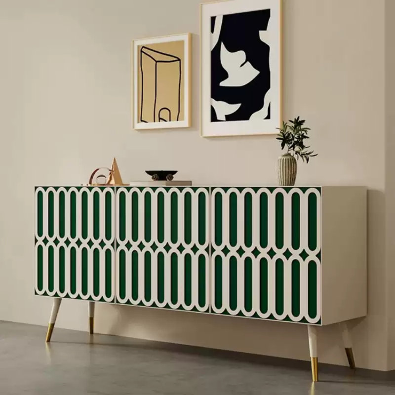 Buffet léger de luxe de style crème