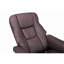 Fauteuil inclinable pivotant en cuir Scratch Cat