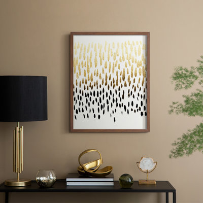«Abstract Abstract», reproduction encadrée - prêt à accrocher - fabriquée aux États-Unis