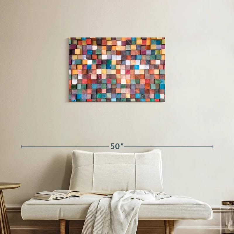 Avery Stacked Wooden Blocks, 20'' H x 30'' W
