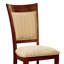 Ensemble de 2 chaises d'appoint rembourrées Zyden