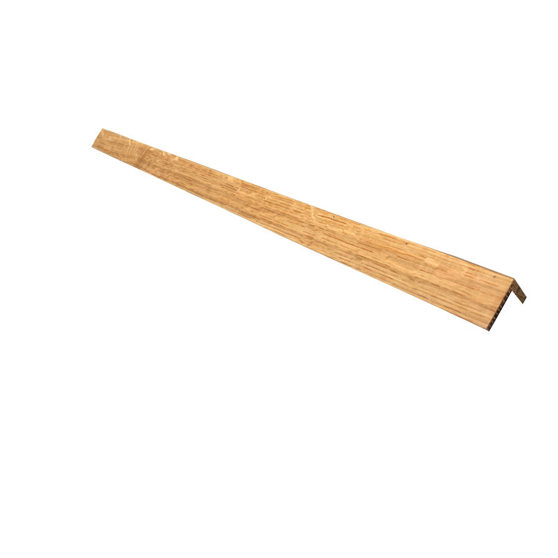 Golden Oak Peel-and-Stick Wood Corner Molding