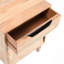 Table de chevet en bois naturel