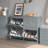Large  Shoe Cabinet with 4 Flip Drawers for Entryway-103220985