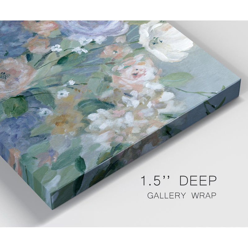 Garden Harmony - Reproduction d'art sur toile tendue, H 40 po x l 30 po x P 1 po