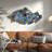 Handmade Modern Abstract Wall Decor on Metal