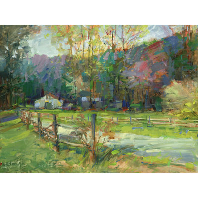 « april », reproduction d’art sur toile tendue Country Colors