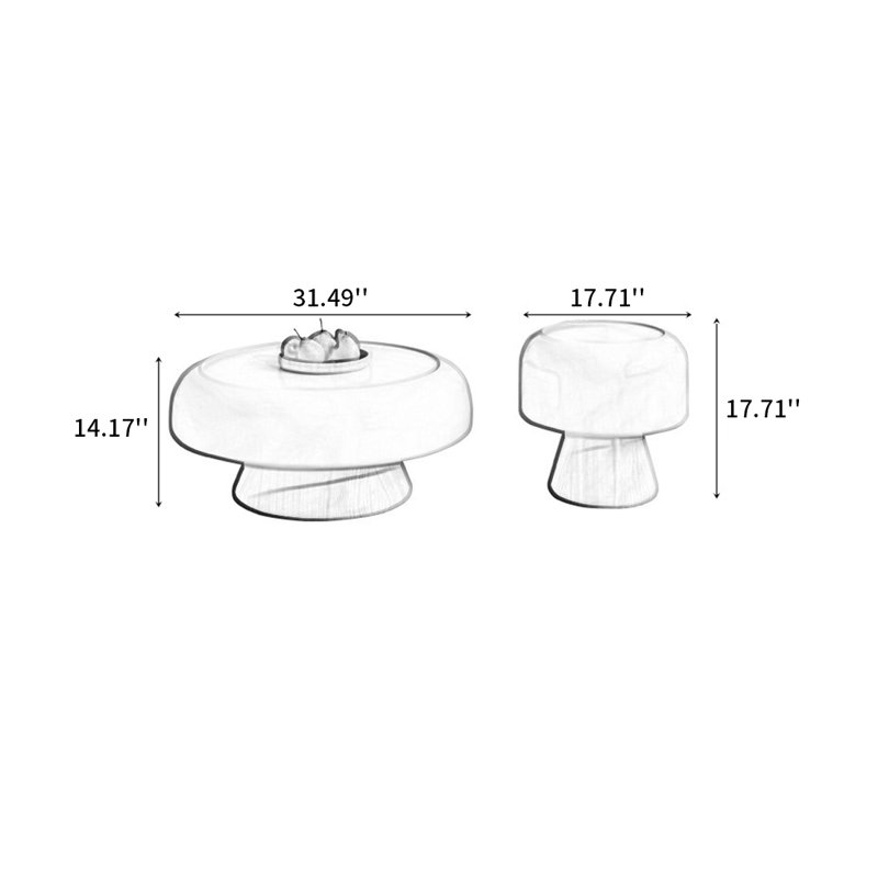 Table basse style français