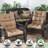 Lester Outdoor High Back Chair Cushion-125960215-125960213