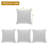 Decorative Compression Navy Corduroy Square Throw Pillow Covers With Inserts-117042764