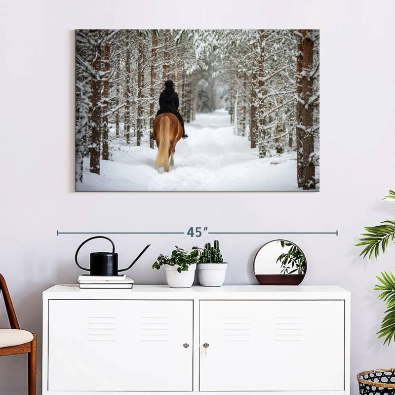 Mehar Winter Forest Horseback Riding