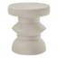 Table d'appoint d'extérieur ronde 15,75 po Terza