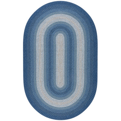 Emeryville Hand Woven Performance Machine Washable Performance Striped Indoor/Outdoor Area Rug