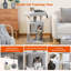 Habitation pour chat 29 po avec poteaux à griffes et perchoir-1054338363
