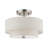 Areial 2-Light 11" Semi Flush Mount