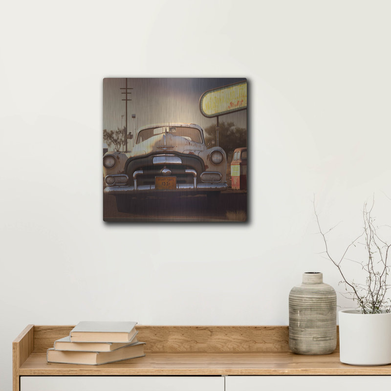«Route 66 4» par Ray Heere, H 12 po x l 12 po