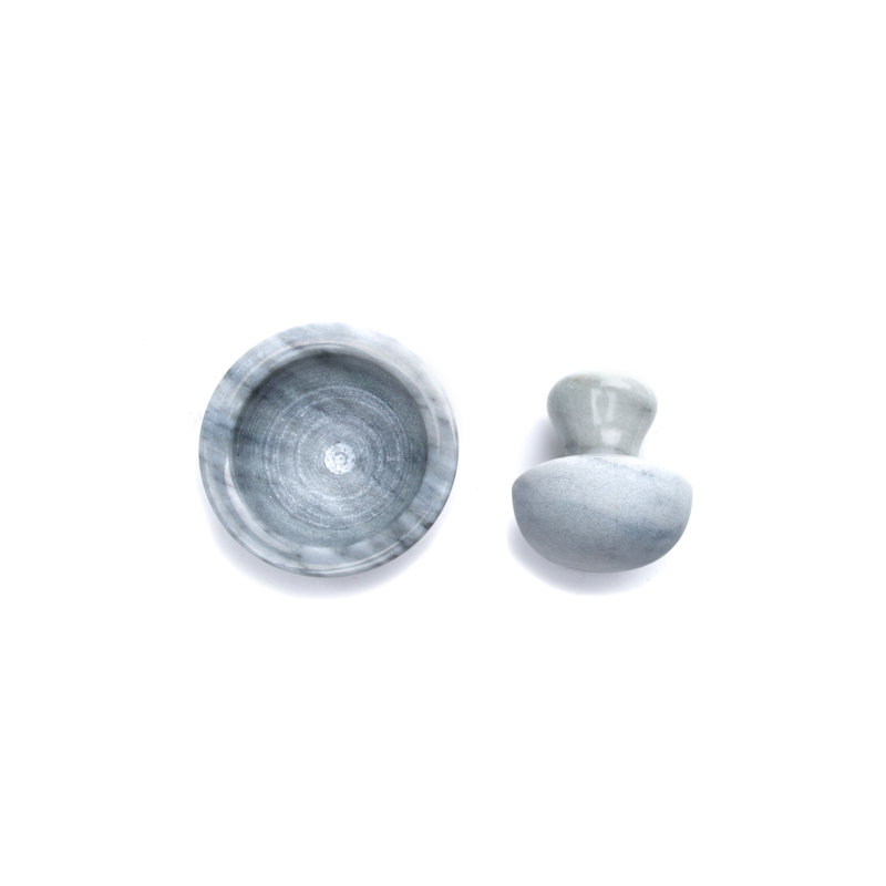 Marble Mortar And Pestle Set