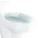 Siège de toilette allongé de remplacement à fermeture douce