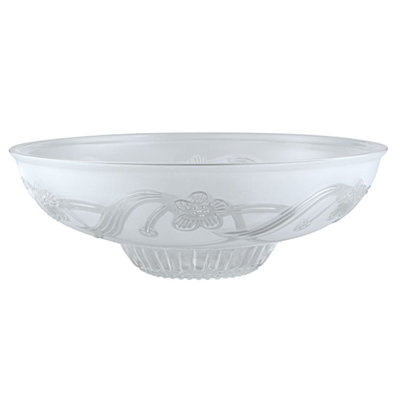 Abat-jour d'intérieur en verre 13,75 "