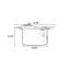 Table basse moderne en pierre micro-cristalline