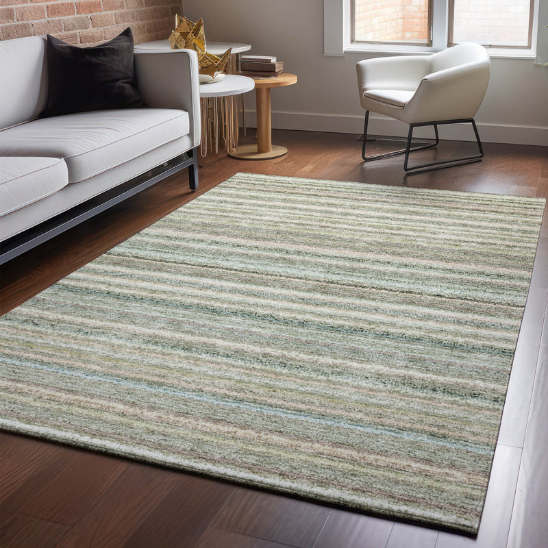 Tapis sauge de qualité supérieure Cerrito AMF598, Rectangulaire 3 pi x 5 pi