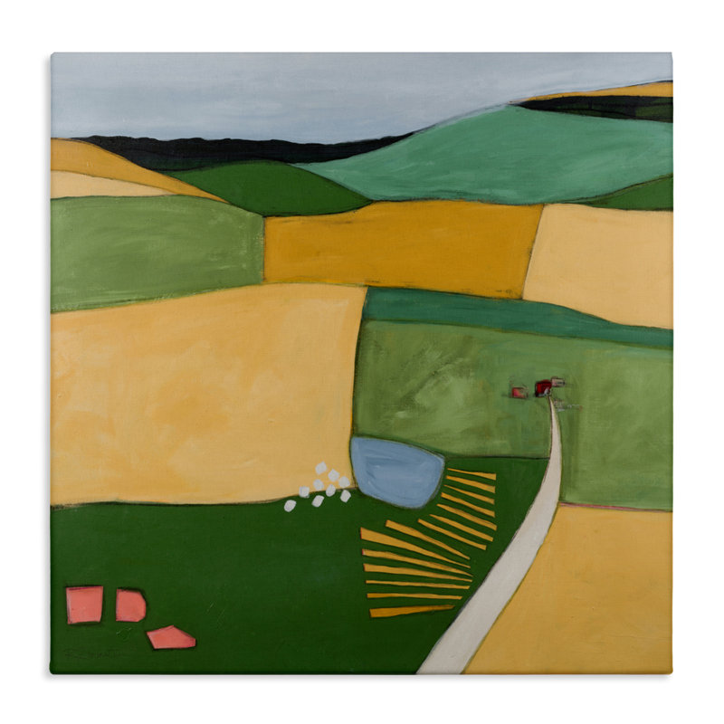 Cultivating Dreams Farmland Canvas, conception par Ruth Fromstein, H 17 po x l 17 po