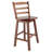 Joyate Swivel Solid Wood Counter Stool-1683385160