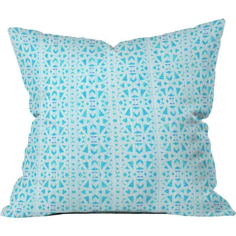 Coussin décoratif intérieur/extérieur floral tribe Hadley Hutton, 18 po x 18 po