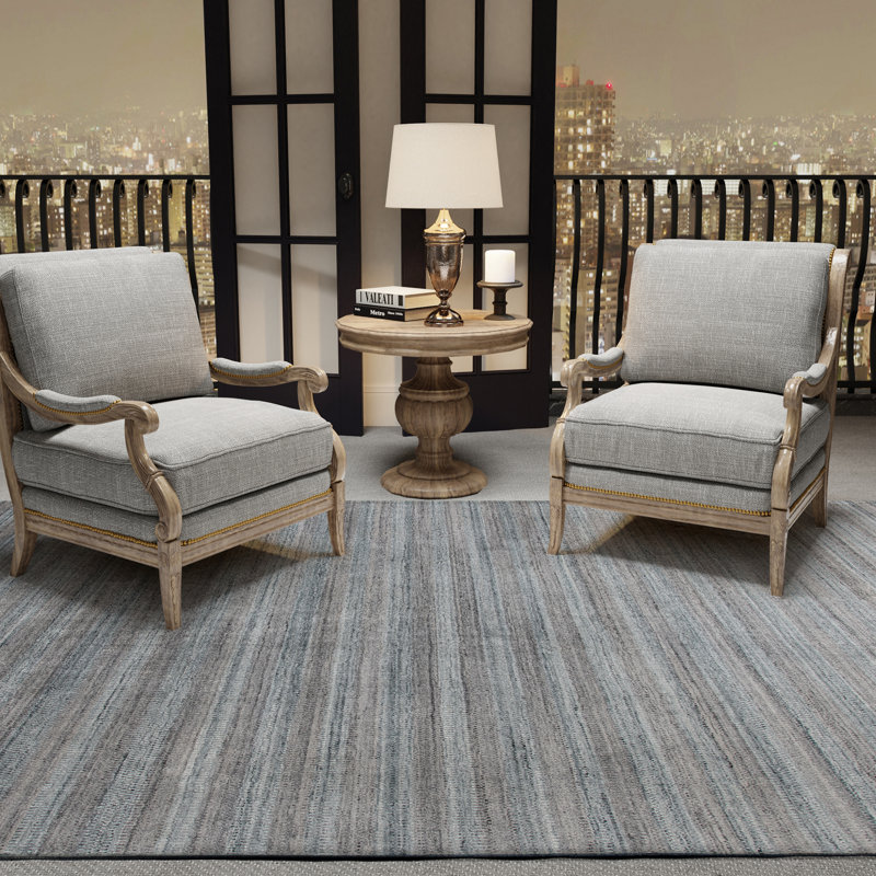 Oshin Striped Indoor Rug, Rectangle 5' x 8'