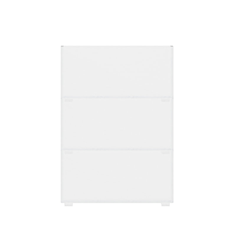 Plateaux de rangement empilables en plastique Martha Stewart Brody, H 2 po x l 3 po x P 3,75 po