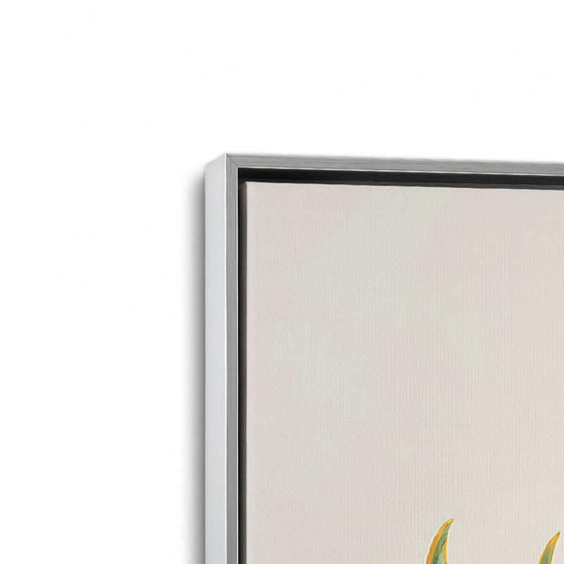 Impression sur toile Disco Strawberry dans un cadre, H 18,75 po x l 12,75 po, Chrome poli