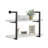 Romell 2 Tier Modern Accent Wall Shelf