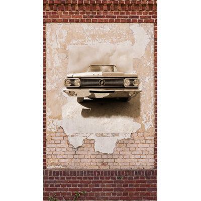 Brick Wall Mural