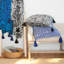 Coussin décoratif bleu Rochelle Porter Cote 20 x 20