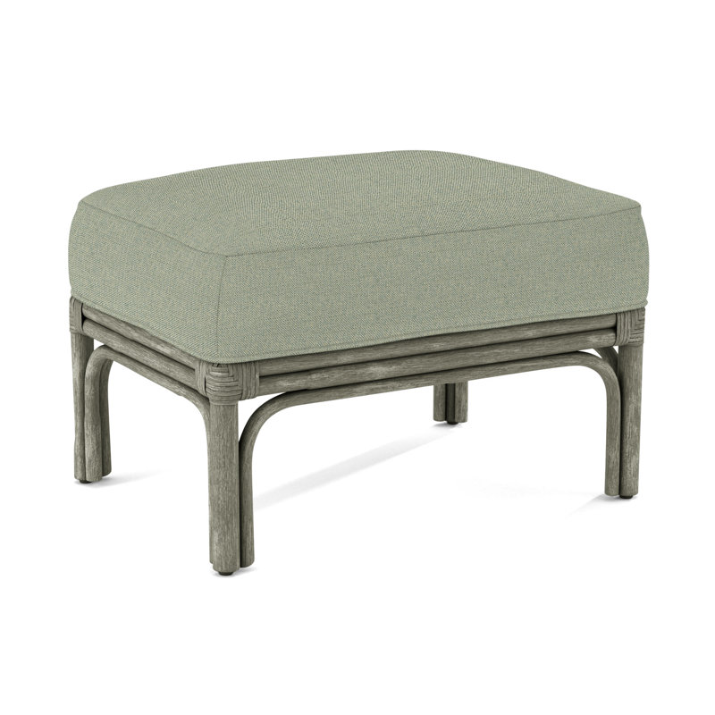 Boca Ottoman, Brown Geometric, 0456-33, Greystone