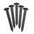 Valley View Black Vinyl Bolts & Screws for Posts